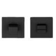 Kép 5/5 - Formani Square LSQ1-G szatén fekete négyzetrozettás kilincsgarnitúra