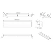 Kép 2/5 - Furnipart Artisan szálcsiszolt sárgaréz bútorfogantyú 160mm 454320200-31