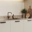 Kép 4/5 - Furnipart Ciel matt bronz bútorfogantyú 160 mm 459220160-84