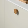 Kép 2/5 - Furnipart Circle lakkozott tölgyfa bútorgomb 103820050-052