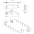 Kép 2/3 - Furnipart Classic antik réz bútorfogantyú 160mm 536460160-98