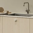 Kép 2/5 - Furnipart Colette fényes poros sárga bútorgomb 16 mm 557720050-C009