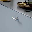 Kép 2/3 - Furnipart Delta matt fekete bútorgomb 554720023-99