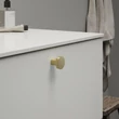 Kép 2/3 - Furnipart Dot szálcsiszolt sárgaréz bútorgomb 242530030-21