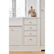Kép 3/3 - Furnipart Dot natúr sárgaréz bútorgomb 242530030-15