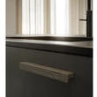 Kép 2/6 - Furnipart Elan sötétbarna tölgyfa bútorfogantyú 160 mm 104420160-056