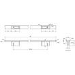 Kép 2/3 - Furnipart Ele inox hatású bútorfogantyú 320mm 516860320-66