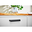 Kép 3/3 - Furnipart Envelope szálcsiszolt fekete bútorfogantyú 160mm 449220160-76