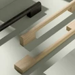 Kép 2/2 - Furnipart FORTIS fa, natúr/kezeletlen tölgy bútorfogantyú 224/288 mm 118020288-051