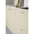 Kép 3/5 - Furnipart Heritage fényes nikkel bútorfogantyú 160 mm 555020160-06