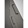 Kép 4/5 - Furnipart Hexa matt fekete bútorfogantyú 160mm 550520160-99