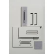 Kép 4/4 - Furnipart Lounge szatén rozsdamentes acél bútorfogantyú 128 mm 240330128-25