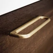 Kép 3/3 - Furnipart Luck szálcsiszolt arany bútorfogantyú 160mm 544560160-33