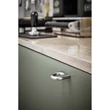 Kép 3/3 - Furnipart Luck inox hatású bútorgomb 32mm 544560032-66