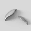Kép 3/5 - Furnipart Luna inox hatású bútorfogantyú 64 mm 556820064-66