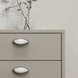 Kép 2/5 - Furnipart Luna inox hatású bútorfogantyú 64 mm 556820064-66
