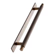 Kép 1/3 - Furnipart Manor Back antik réz bútor fogantyú 192mm 549020192-39