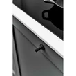 Kép 2/5 - Furnipart Motion fekete bútorgomb 300090022-9005