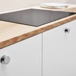 Kép 6/6 - Furnipart Orbit inox hatású bútorgomb 550820036-66