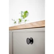 Kép 4/6 - Furnipart Orbit matt fekete bútorgomb 550820036-99