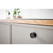 Kép 5/6 - Furnipart Orbit matt fekete bútorgomb 550820036-99