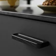 Kép 2/3 - Furnipart Plank fekete tölgy bútorfogantyú 160 mm 104120160-992