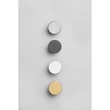 Kép 6/6 - Furnipart Plato szálcsiszolt sárgaréz bútorgomb 441320042-31