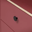 Kép 3/6 - Furnipart Plato szálcsiszolt fekete bútorgomb 441320042-76