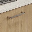 Kép 2/4 - Furnipart Punto matt nikkel bútorfogantyú 160 mm 557620160-07