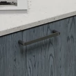 Kép 2/4 - Furnipart Punto matt fekete bútorfogantyú 160 mm 557620160-99