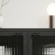 Kép 2/3 - Furnipart Punto matt fekete bútorgomb 32 mm 557620032-99