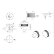 Kép 2/3 - Furnipart Simon antik sárgaréz bútorgomb 241930035-39