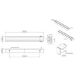 Kép 2/2 - Furnipart Track lakkozott tölgyfa bútorgomb 32 mm 103720032-052