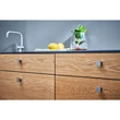 Kép 3/4 - Furnipart Transit inox hatású bútorgomb 16mm 550720016-66
