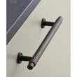 Kép 2/5 - Furnipart Villa antik barna bútorfogantyú 128mm 553020128-23