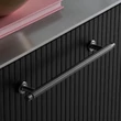 Kép 2/4 - Furnipart Villa fegyverszürke bútorfogantyú 192 mm 553020192-74
