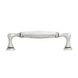 Kép 2/8 - Giusti fehér porcelán - ezüst bútorfogantyú FG.M62010015G
