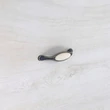 Kép 5/7 - Giusti fehér porcelán - antik fekete bútorfogantyú FG.M770100C2G