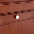 Kép 6/7 - Giusti fehér porcelán + antik patina bútorfogantyú gomb FG.P040100D1G