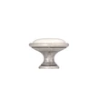 Kép 3/7 - Giusti fehér porcelán - ezüst bútorfogantyú gomb FG.P07010015G