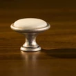 Kép 5/7 - Giusti fehér porcelán - ezüst bútorfogantyú gomb FG.P07010015G