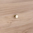 Kép 7/8 - Giusti fehér porcelán - antik patina bútorfogantyú gomb FG.P070100D1G