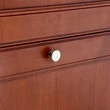 Kép 5/6 - Giusti mintás fehér porcelán - antik patina bútorfogantyú gomb FG.P7701Q1D1G