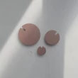 Kép 8/9 - Studio Font POLKA blush fogas szett