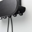 Kép 2/6 - Studio Font POP black fali akasztó/kulcstartó