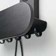 Kép 2/6 - Studio Font POP LONG black fali akasztó/kulcstartó