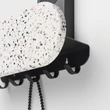 Kép 2/6 - Studio Font POP LONG terrazzo fali akasztó/kulcstartó