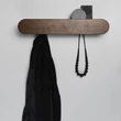 Kép 3/6 - Studio Font POP LONG walnut fali akasztó/kulcstartó