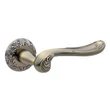 Kép 1/2 - Bussare Classic Antigo antik bronz körrozettás kilincsgarnitúra A-39-20