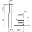 Kép 2/4 - V8100 pántalsó acéltokhoz